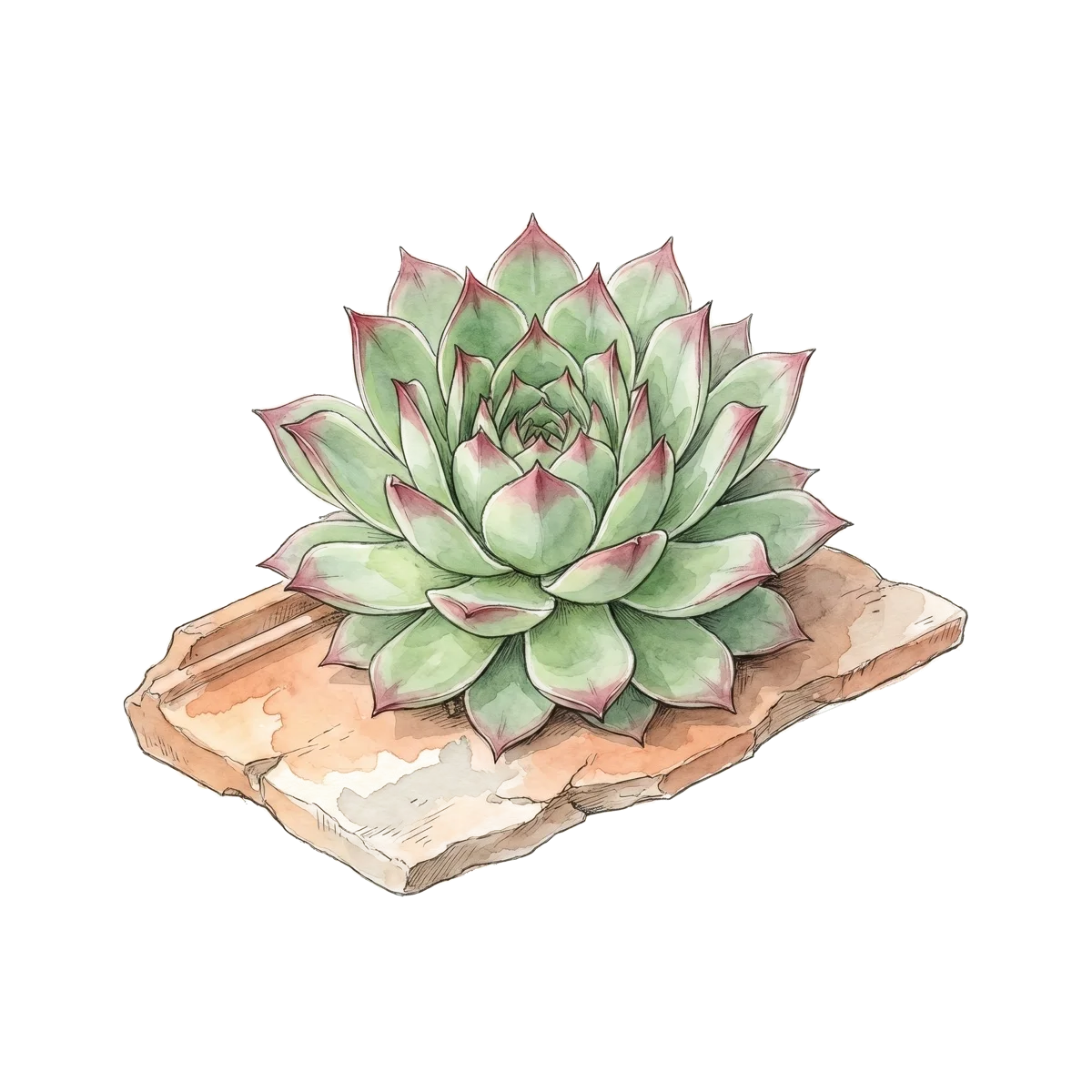 Aquarelle de la carte La Demeure